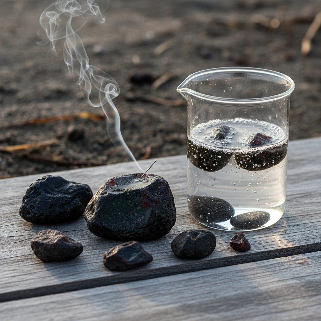 Juodasis gintaras: kaip jis vadinamas ir kur jo ieškoti