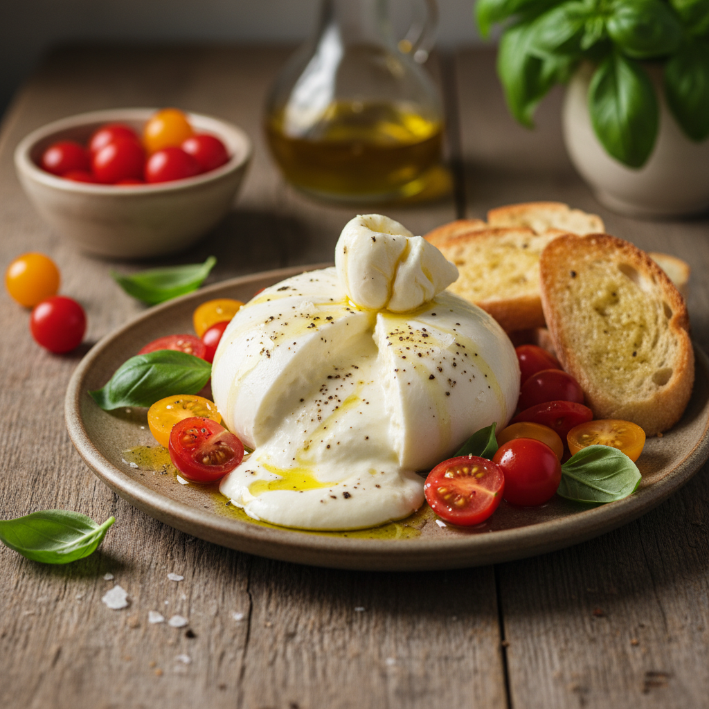 Su kuo valgyti burratą? Ekspertų patarimai skoniui atskleisti