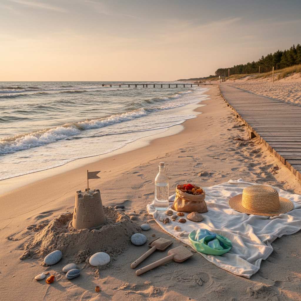 Šventosios paplūdimiai šeimai: ką žinoti planuojant poilsį