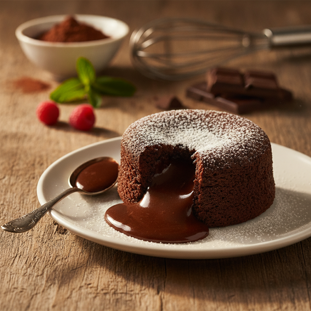 Tobulas lava cake receptas: kaip iškepti tobulą desertą